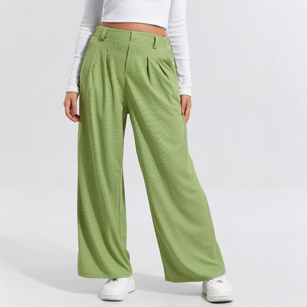 Women's Casual Loose And Elegant Wide-leg Pants