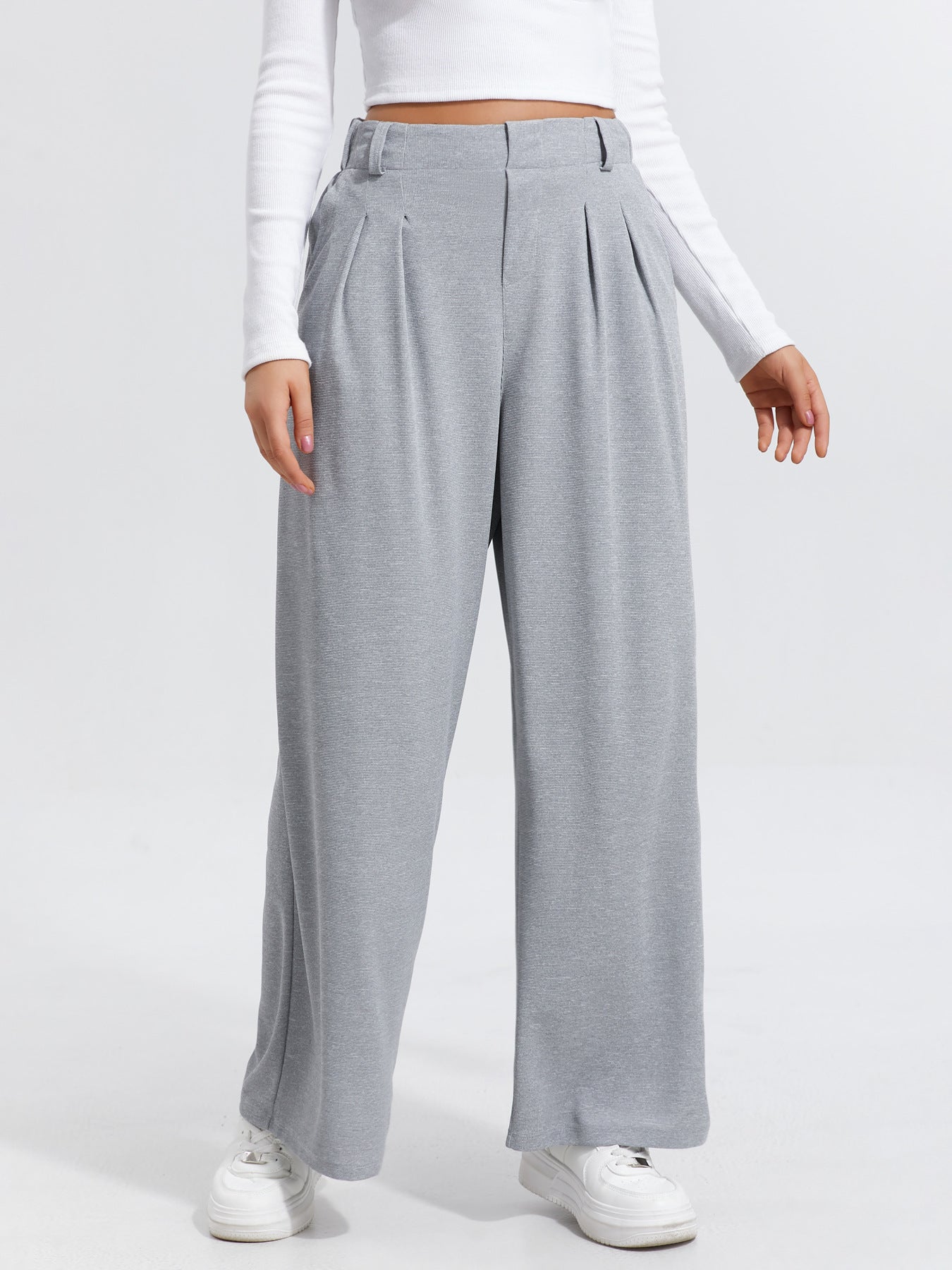 Women's Casual Loose And Elegant Wide-leg Pants