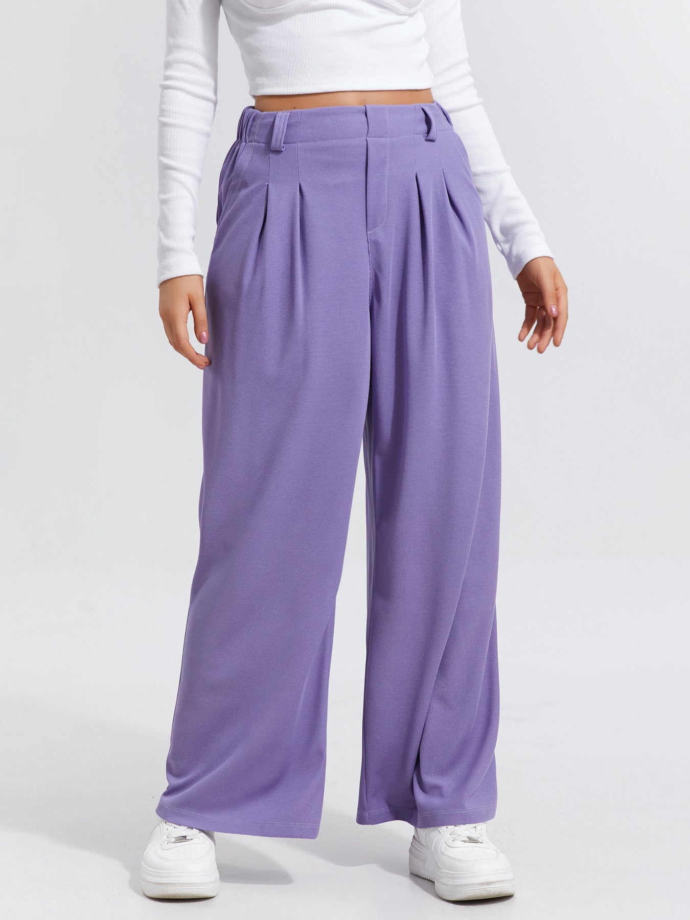 Women's Casual Loose And Elegant Wide-leg Pants
