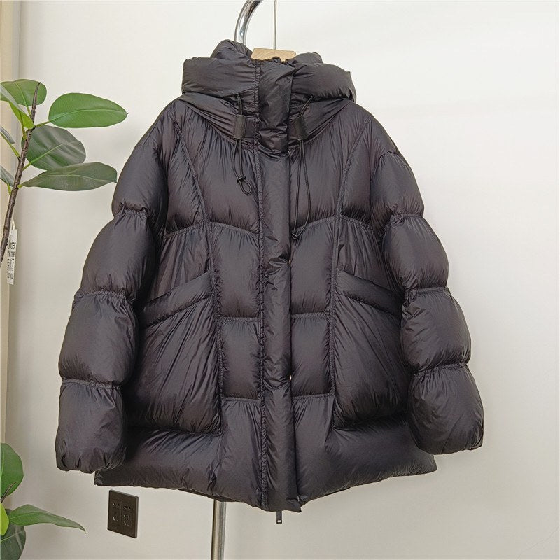Women's Mid-length Thickened Ultra-light Cloud-like Coat